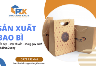 Sản xuất bao bì đạt chuẩn tại Bình Dương - Bền đẹp, đúng quy cách