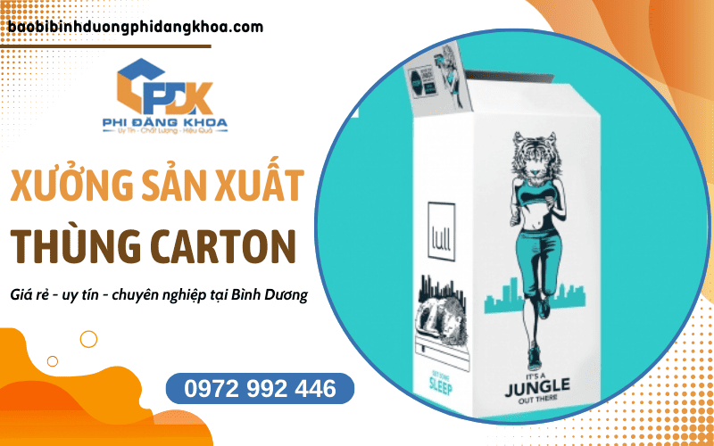 Xưởng thùng carton giá rẻ tại Bình Dương